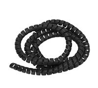 Domary Envoltura de Cable Espiral Universal Envoltura de Freno Espiral de Plástico para el Scooter Eléctrico M365 Pro Electric (Negro)