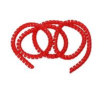 Domary Envoltura de Cable Espiral Universal Envoltura de Freno Espiral de Plástico para el Scooter Eléctrico M365 Pro Electric (Rojo)
