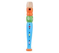 Domary Flauta Piccolo de Madera Colorida para Niños, Instrumento Musical Fácil de Tocar, Regalo para Niños