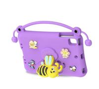 Domary Funda Protectora para Tableta Goma de Espuma EVA Diseño de Soporte Lavable a Prueba Golpes Se Adapta a Mini 1 2 3 4 5 Uso Familiar para Niños Durable Ligero (Púrpura)
