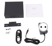 Domary GX59 Mini PC Computadora de Escritorio Celeron N5095 Quad Core 2,9 GHz 8GB RAM 256GB SSD Triple Pantalla 4K Tipo C WiFi 5 4,0 para 11 10 Business Ho (Enchufe Europeo)