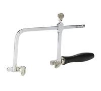 Domary Herramienta de Mano Ajustable Sierra para Metales en Forma de U DIY 12 Piezas Cuchillas en Espiral Joyería Traje Artesanal Decoración Familiar Poda árboles Frutales (vi)