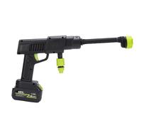 Domary Hidrolavadora Portátil Inalámbrica para Coche, Alta Potencia, Alcance de Limpieza de 8 a 10 M, 6 Modos Agua, Batería Recargable, para Coches, SUV, Camiones, Material ABS, 45 (Enchufe la UE)