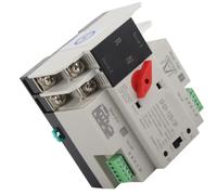 Domary Interruptor de Transferencia de Energía Dual Retardante Llama para una Gestión Energía Perfecta en Uso Comercial AC220V con Confiabilidad Mejorada (100A)