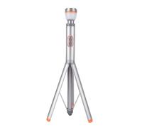 Domary Luz de Camping Portátil Luz de Trabajo Telescópica Linterna Mano para Exteriores Altura Ajustable con Base Magnética SOS Remota Emergencia IP65 para Senderismo