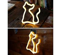 Domary Luz de Neón LED USB con Pilas 12 Formas Luna Hogar Árbol de Navidad Corazón Labio Iris Cupido con Efecto Luz Velas Que No Parpadea para Dormitorio Boda Fiesta (Otros 15)
