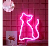 Domary Luz de Neón LED USB con Pilas 12 Formas Luna Hogar Árbol de Navidad Corazón Labio Iris Cupido con Efecto Luz Velas Que No Parpadea para Dormitorio Boda Fiesta (Otros 3)
