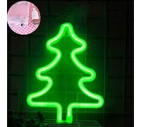 Domary Luz de Neón LED USB con Pilas 12 Formas Luna Hogar Árbol de Navidad Corazón Labio Iris Cupido con Efecto Luz Velas Que No Parpadea para Dormitorio Boda Fiesta (Otros 13)