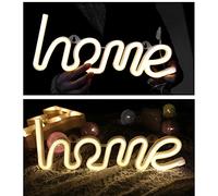 Domary Luz de Neón LED USB con Pilas 12 Formas Luna Hogar Árbol de Navidad Corazón Labio Iris Cupido con Efecto Luz Velas Que No Parpadea para Dormitorio Boda Fiesta (Otros 8)