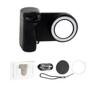 Domary Luz Magnética para Selfies con Control Remoto Inalámbrico para Teléfono, Luz de Relleno Transmisión en Vivo, Agarre Desmontable Teléfono de 109 G, Relleno LED