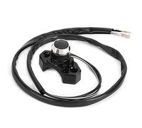 Domary Manillar de Motocicleta Interruptor de Botón Arranque y Parada Motor Carcasa Aluminio Mecanizado CNC Bota Goma Sellada Ajuste Universal para Moto Cross ATV (DomaryxCaoWS-QC03465-03)