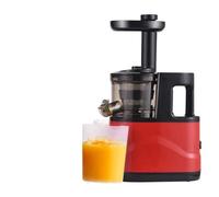 Domary Máquina Exprimidora de Masticación Lenta Extractor de Exprimidor Prensado en Frío con Dos Modos Velocidad Rendimiento Jugo del 95% Sin BPA Fácil Limpiar para Ve