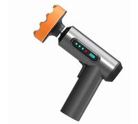 Domary Máquina Pulidora De Autos Inalámbrica Pulidora De Tampón Autos Inalámbrica Carga USB Pantalla Digital para Encerado Detalles Domésticos con Discos (sin Pasta molienda)