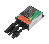Domary Microinversor MPPT de Conexión a Red, Generador de Energía Eficiente Onda Sinusoidal Pura Compacto para Uso Residencial y Oficina, Aleación Aluminio (300W)