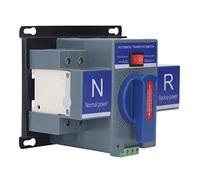 Domary Mini Interruptor de Alimentación Dual, Conveniente, Confiable, 230 V, para Bancos, Plantas Químicas y Casas, 1 Unidad (63A)