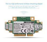 Domary Mini Tarjeta Inalámbrica PCI-E, 2.4G 4.0 WiFi 2 en 1 Módulo para | Soporta 802.11 B/g/n, Velocidad de 150-300 Mbps, Compatible con Chipset HM55/HM57/HM65/HM67/HM75/HM77, No para Lenovo/HP