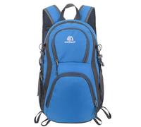 Domary Mochila de Senderismo para Ciclo Al Aire Mochila de Viaje Acuático Montañismo 20 litros Tela Oxford Duradera Ligera para Senderismo Camping Escalada Negro (Cielo)