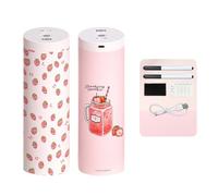 Domary NBX Estuche para Lápices con Cerradura de Huellas Dactilares Lindo Organizador de Gran Capacidad para Estudiantes Niñas 21.5x7.2cm (3)