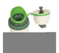 Domary Orinal Portátil para Niños, Botella a Prueba de Fugas, Orinal de Viaje, Inodoro Emergencia para Niños, Niñas, Pequeños, Coche, Camping, Actividades Al Aire Libre, (Blanco)