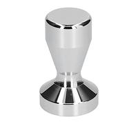 Domary Prensa de café de Acero Inoxidable con Prensa Polvo Base Plana Lisa para Oficina en Casa (49mm)