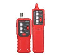 Domary Probador de Cables de Red Buscador Señales Digitales con Función Búsqueda Líneas Silenciosa Antiinterferencias para Cables Blindados sin Blindaje y Coaxial BNC (MI6816)