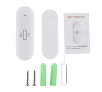 Domary Sensor de Vibración WiFi de Alarma Inteligente para el Hogar para Puertas Ventanas Gabinetes TY APP Control Remoto Detector Alarma Caída Vibración Sensibilidad