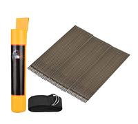 Domary Soporte para Protector de Varilla de Soldadura Contenedores Almacenamiento Lata Almacenamiento Electrodos Uso General Varilla (Acero al Carbono y 3,2x350 mm y 60 Piezas con)