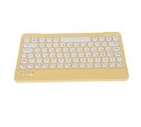 Domary Teclado Inalámbrico con Conexión Estable BT 3.0 para Windows | Material ABS, Batería de 150 MAh, 40 Horas de Trabajo, Alcance de 10 M, 3 Millones de Clics, Bloqueo de Pantalla