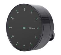 Domary Temporizador de Cocina, Reloj de Cuenta Atrás Mecánico Magnético | Operación de Dial Giratorio, Alarma Fuerte de 70 DB, Pantalla de Luz Brillante, Rango de 1 a 90 Minutos, Material de PC,
