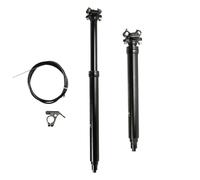 Domary Tija Telescópica para Bicicleta de Montaña de 31,6 Mm, Bloqueo