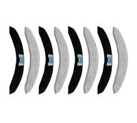 Domasvmd 4/6/8 almohadillas de repuesto para fregona al vacío para J7/J7+/ J9+ reutilizables de microfibra suave