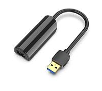 Domasvmd Adaptador USB a RJ45 de larga duración USB a Ethernet para estudiantes, profesionales y jugadores, accesorio USB 2.0 a Ethernet