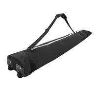 Domasvmd Bolsa de snowboard con ruedas, bolsa de esquí acolchada para viajes, snowboard, bolsa de viaje para snowboard y botas