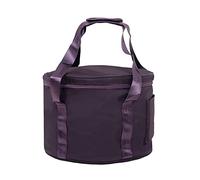 Domasvmd Bolsa de transporte acolchada portátil, bolsa gruesa para cuenco de yoga, bolsa de transporte acolchada duradera, bolsa de viaje para cuenco de canto de cristal