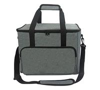 Domasvmd Bolsa de transporte resistente al agua para portátil PowerStation, bolsa de transporte para campamento al aire libre, fácil de usar, gris