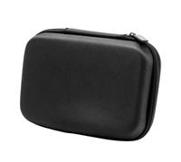 Domasvmd Caja de almacenamiento portátil de viaje, organizador para cable de carga, baterías, tarjetas de memoria, cámaras y más funda protectora para cámara digital