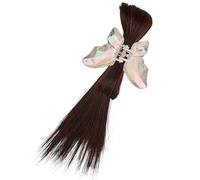 Domasvmd Elegante pinza para el pelo, accesorio para el cabello, bonita pinza para el pelo, estilos únicos, pinzas de pelo de media corbata, pinza de pelo única, Plástico