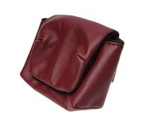 Domasvmd Funda de piel sintética BBK-12L para cámara X100V 100S 100F G7XIII segura y organizada, rojo vino