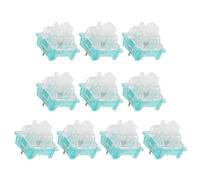 Domasvmd Outemu - Interruptores mecánicos silenciosos/clicables para teclado mecánico MX para juegos, interruptores lineales montados en placa de 3 pines