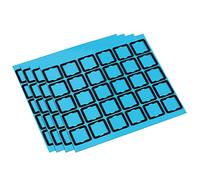 Domasvmd Placa de posicionamiento mecánico y películas de interruptor para interruptores de teclado, interruptores de teclado IXPE EVA, almohadilla silenciadora Ixpe Pad