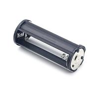 Domasvmd Soporte adaptador convertidor 3AAA para funda, gran resistencia y gran dureza, cilíndrico, 3 pilas AAA, organizador de 3 celdas, estuche pequeño