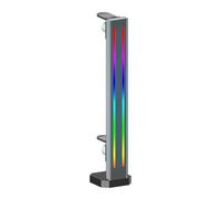 Domasvmd Soporte para tarjetas gráficas coloridas de aleación de aluminio, 5 V, 3 PinRGB, vertical, soporte de GPU, marco de soporte de GPU, soporte de GPU ARGB Sync GPU, soporte para tarjeta gráfica