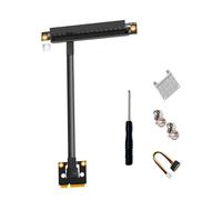 Domasvmd Tarjeta de red PCIe en miniatura a 1X 4X 8X 16X Conexión de tarjeta de sonido PCIE miniatura a PCIE Cable de extensión PCIE a PCIE producto de oficina