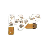 Domasvmd Tecla de teclado, reparación de placa de cable flexible para teclado 600D, 550D, 500D, 450D, resistente a los arañazos, de larga duración y resistente al desgaste para teclado 450D 550D