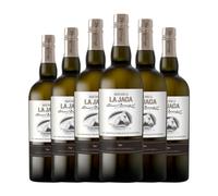Domecq La Jaca Palomino Fino Manzanilla-Sanlúcar de Barrameda 75 cl Vino generoso (Caja de 6 Botellas de 75 cl)