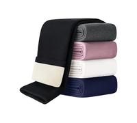 Domee Leggings Invierno Térmicos Pantalone con Forro Polar Algodón Niña Negro 10-12 años (Talla del Fabricante 160)