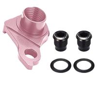 DomeMingle Percha de cambio universal de repuesto para SRAM UDH, colgador de cambio de aluminio, caída del desviador trasero para MTB y eMTB, compatible con eje pasante M12x1.0