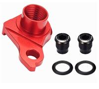 DomeMingle Percha de cambio universal de repuesto para SRAM UDH, colgador de cambio de aluminio, caída del desviador trasero para MTB y eMTB, compatible con eje pasante M12x1.0
