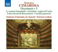 Domenico Cimarosa Domenico Cimarosa: Overtures - Volume 3 (CD) (Importación USA)