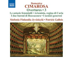Domenico Cimarosa Domenico Cimarosa: Overtures - Volume 3 (CD) (Importación USA)